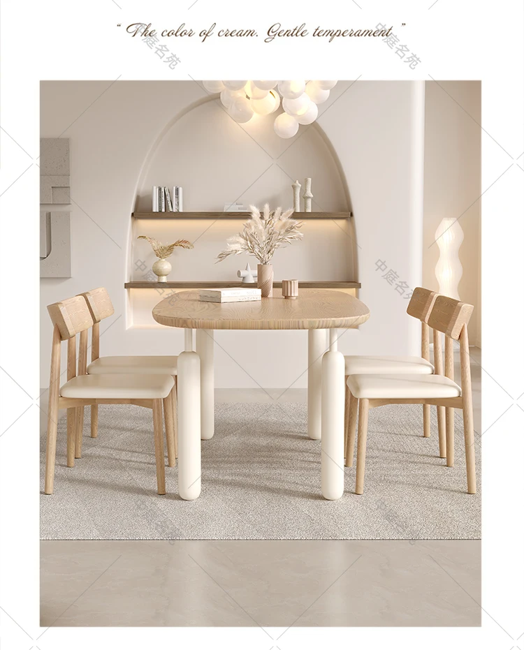 Description Picture 6 of itemItalian Modern Dining Table Gold Luxury Living Room Modern Dining Table Simple Oval Mesas Y Sillas De Comedor Kitchen Furniture