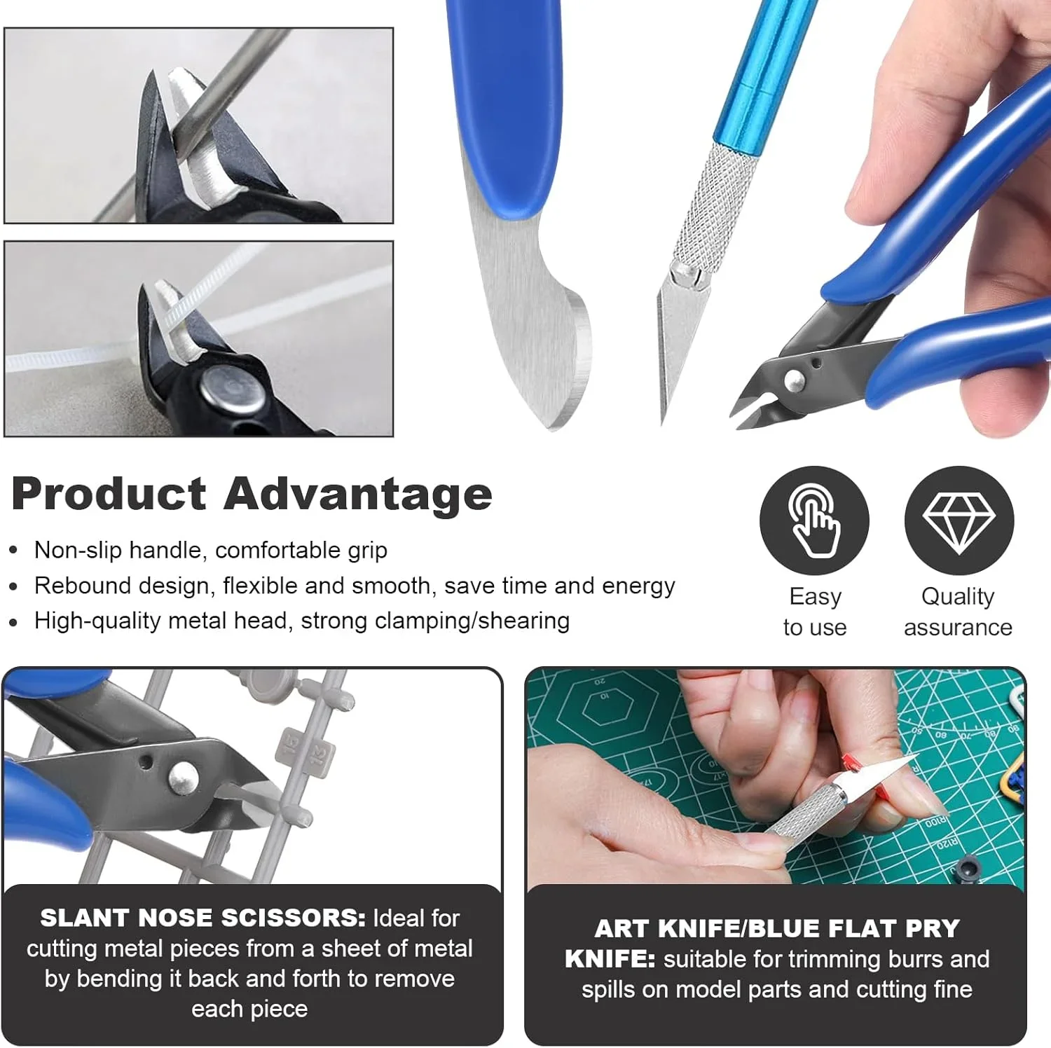 Gundam Model Tools Kit Gunpla Tool Model Hobby Tool Kits Gundam Modeler Basic Tools for Hobby Building Making Assembling