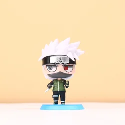 Anime Naruto Action Figure Set - Iconic Characters Desktop Ornament & Gift (Kakashi - 6.5 Cm)