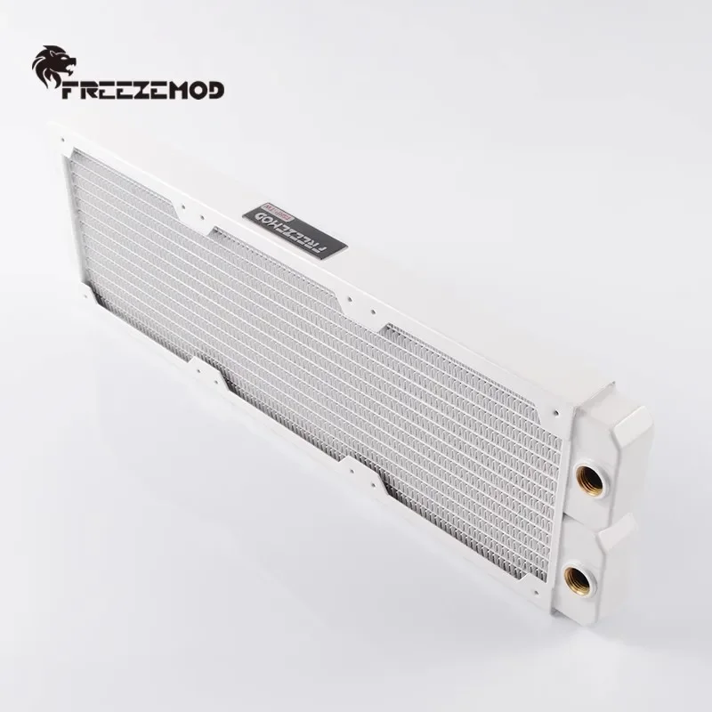 Zemod-radiador de Cobre Branco Refrigerador de Água Refrigeração Líquida 360 mm g1 Tópico 12cm Fan Tsrp-tw-white360 - Imagem 4