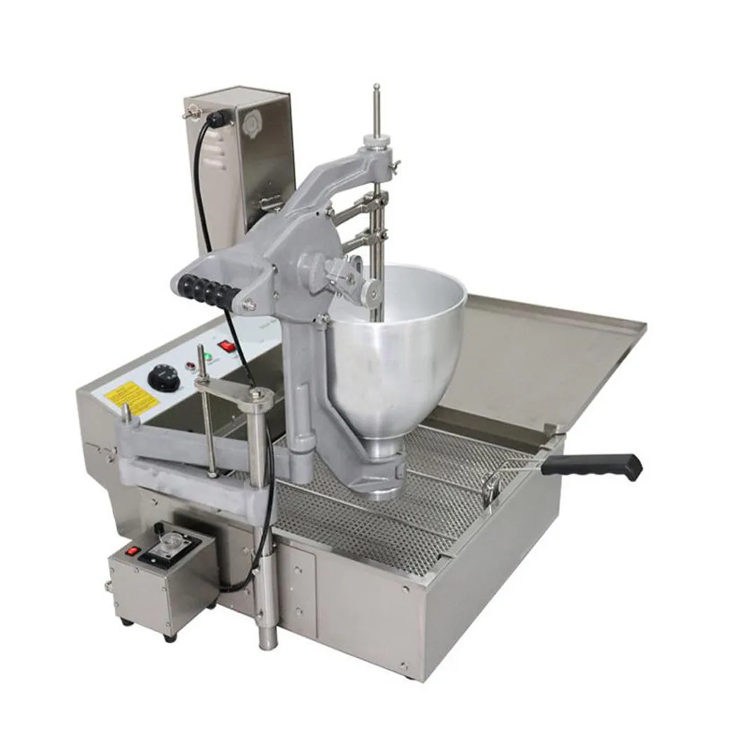 Commercial Electric Type 25L Big Doughnut Machine With 3 Different Molds Donut Maker Machine Ball Shape Donut Fryer