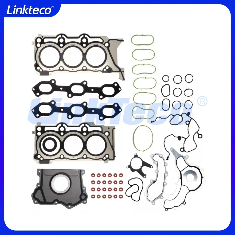 Engine Cylinder Head Full gasket set Fit 3.0 T L M156 M156D For 13-19 3.0T MASERATI LEVANTE M161 Ghibli M157 Quattroporte M156