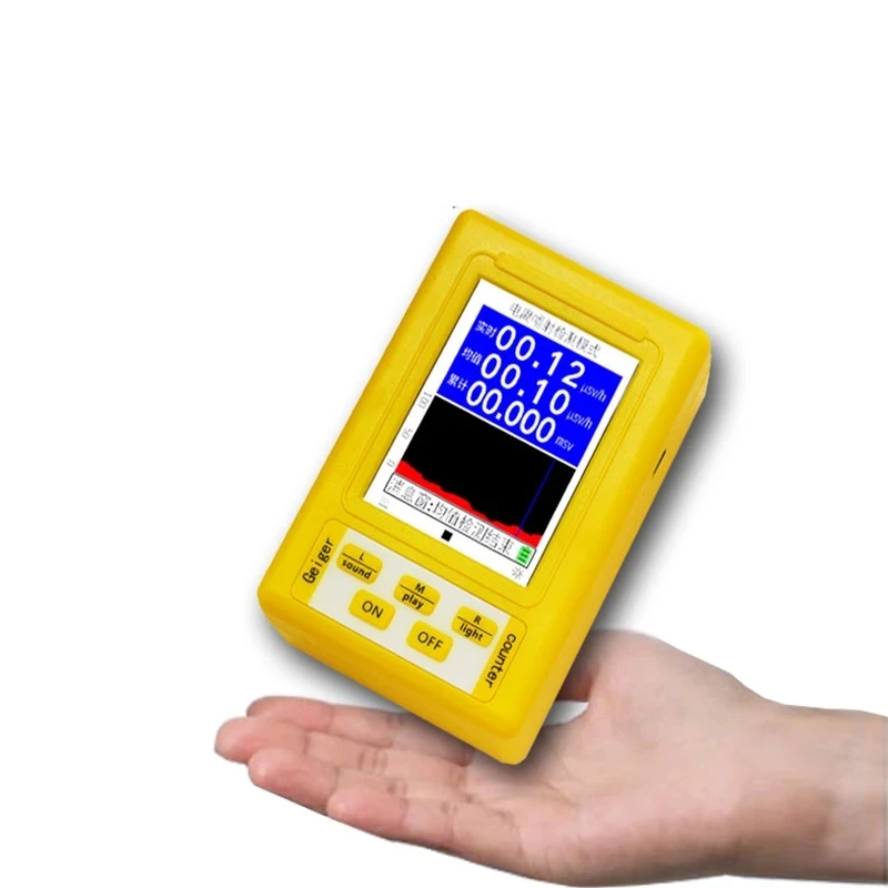 BR-9C 2-in-1 Handheld Digital Display Electromagnetic Radiation Nuclear Detector EMF Geiger Counter Full-functional Type Tester radiation detector emf meter tester geiger counter