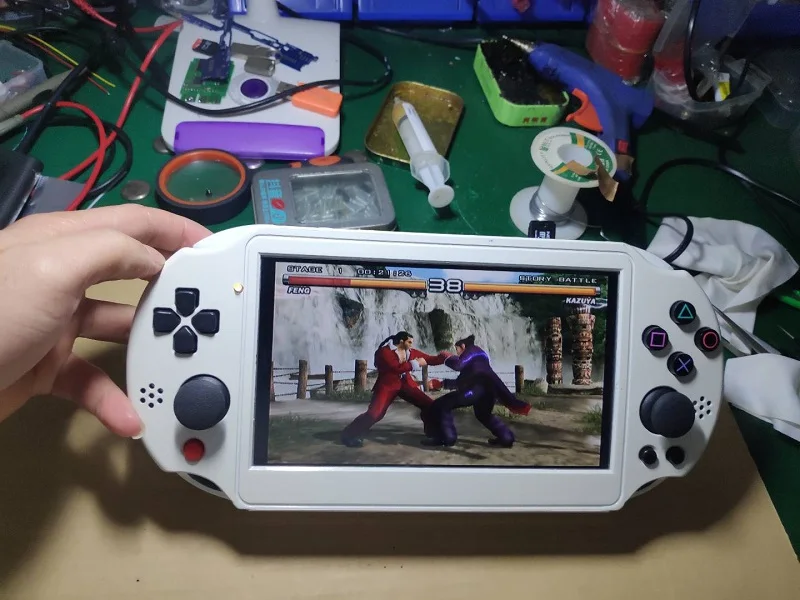 2025 New Version 7 inch IPS screen Arcade DIY GAME BOY Double