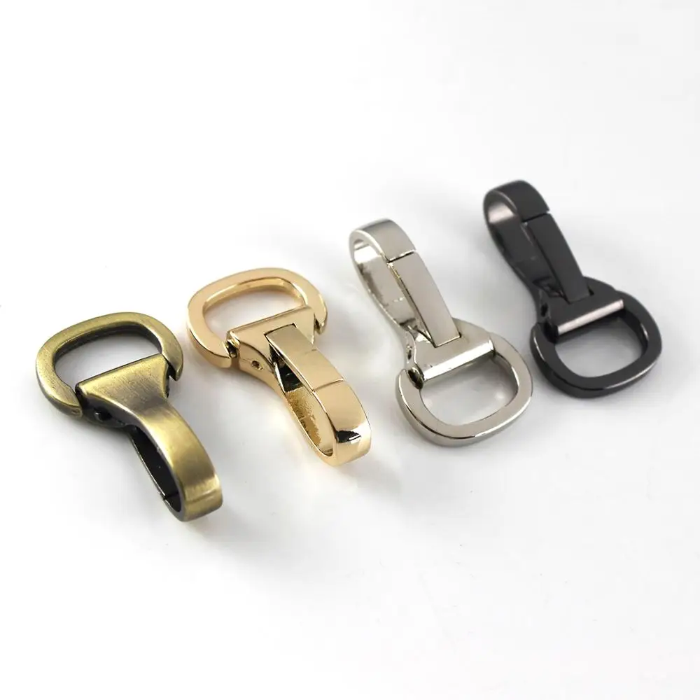 1 Piece Carabiner Metal Snap Hook Trigger Lobster Clasp Clip Spring Gate for Leather Craft