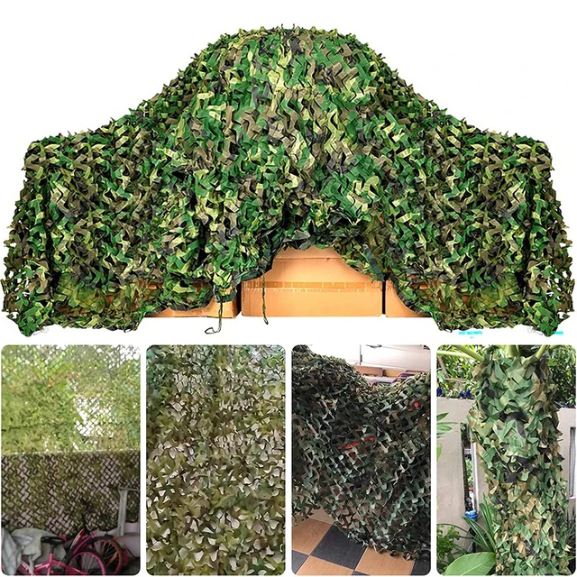 Reti mimetiche rinforzate con neve bianca giardino decorazione esterna Pergola Gazebo ombra recinzione balcone Decor Mesh 5