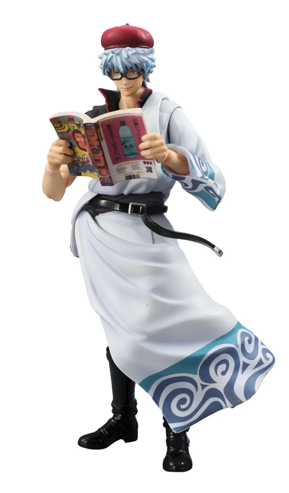 Zhongkaihua Sakata Gintoki Figura 10 CM Action Figure Accessori Intercambiabili Anime Modello Statua Natale Casa Scrivania Ornamento Decorazione di Compleanno Regalo per i Fan