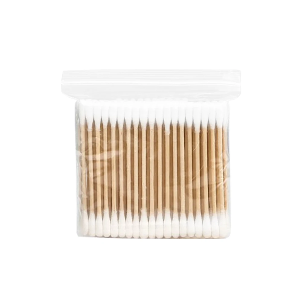 100/300 Per Pack Double-ended Cotton Swabs Baby Ear Cleaning Sticks Makeup Buds