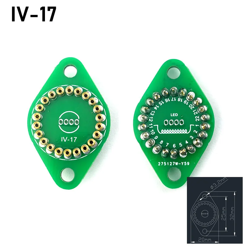 【新品】ニキシー管in-12 4つ ニキシー管時計 IN-12 4チューブ | Nixie Tube+