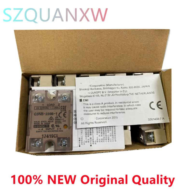 

Original Solid state relayy G3NB-220B-1 G3NB 220B 1 G3NB220B1 5-24V relay DC5-24V 5-24VDC