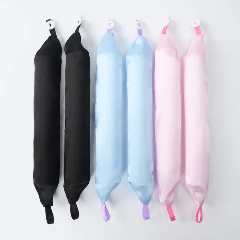 Heatless Curling Rod Headband 6Pcs No Heat Silk Curls Hair Rollers Sleeping Lazy Soft Hair Curlers Foam Rod Styling Tools