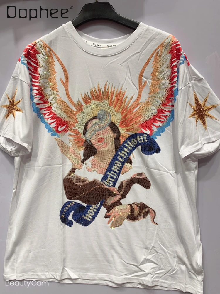 t-shirt-retro-americain-a-manches-courtes-pour-femmes-haut-a-col-rond-biscuits-decontracte-printemps-ete-nouveau-2024