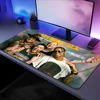 Band P-Piso 21 LOS MUCHACHOS S Mousepad Keyboard Mats Office Large Mouse Mat Computer Game Big Anti-slip Rubber PC Mice Mat 2