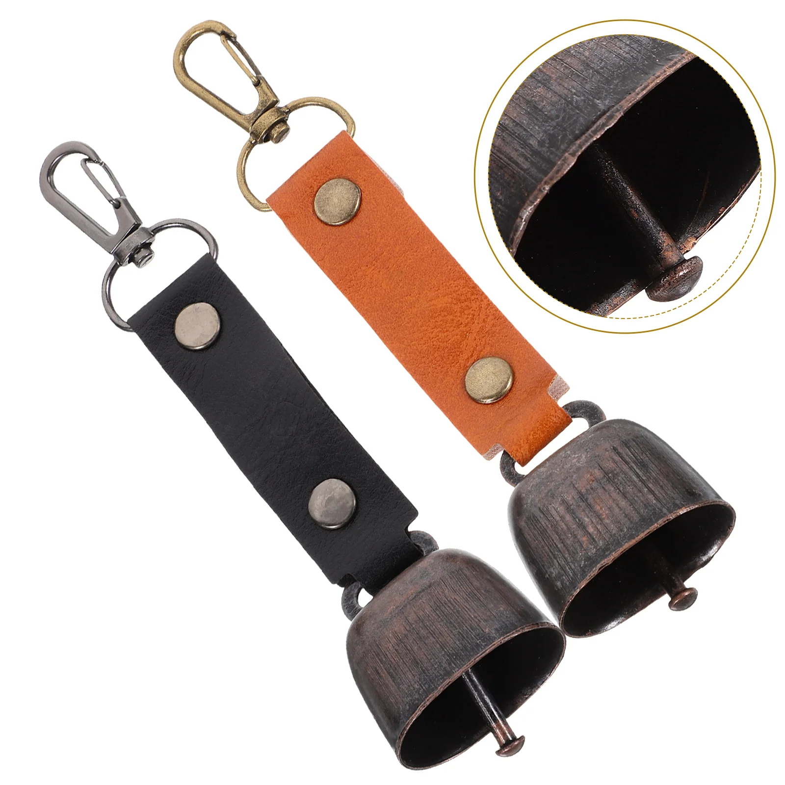 

Outdoor Bell Pendant Bells for Cattle Traveling Camping Bear Warning Hiking Ornaments Hanging Key Fob