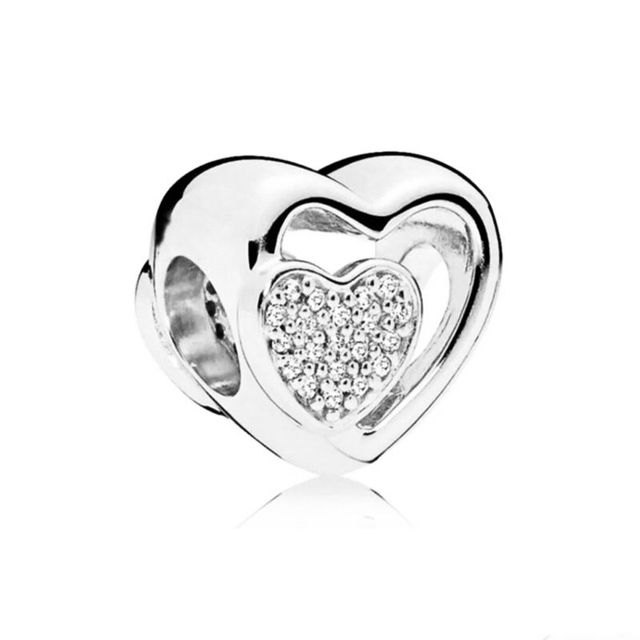 white love is forever clover family tree diy Bead fit original  charms silver 925 Bracelet for girl fashion jewelry