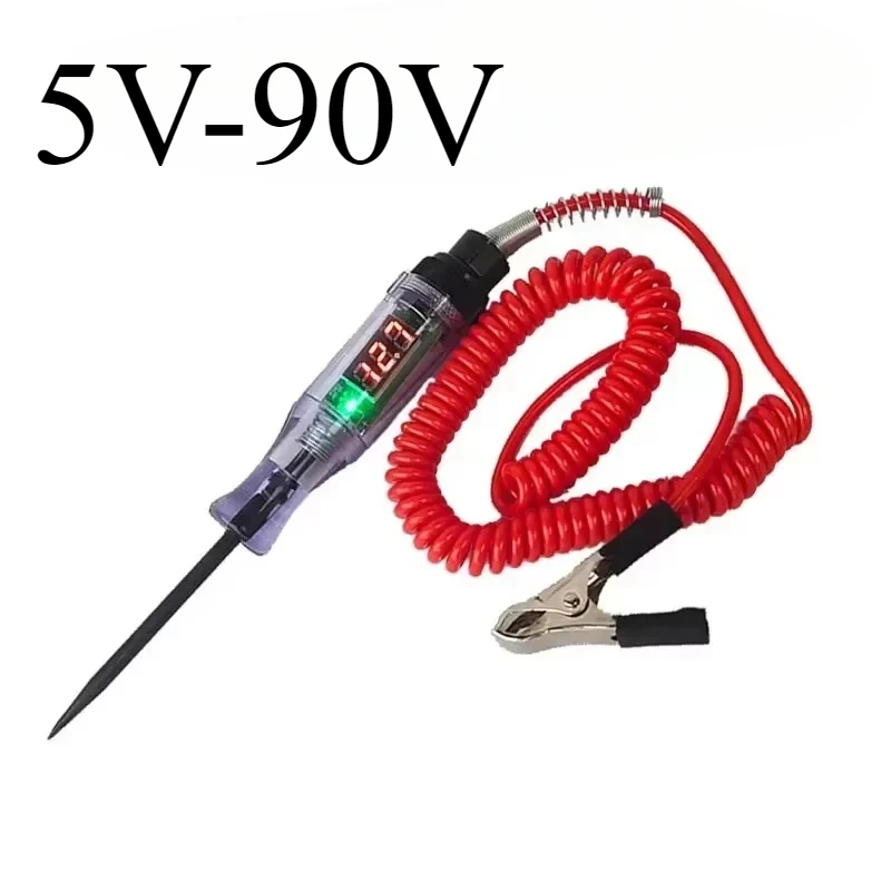 Advanced Voltage Circuit Tester Auto Diagnostic Probe with Test Light and Electric Measuring Pen
