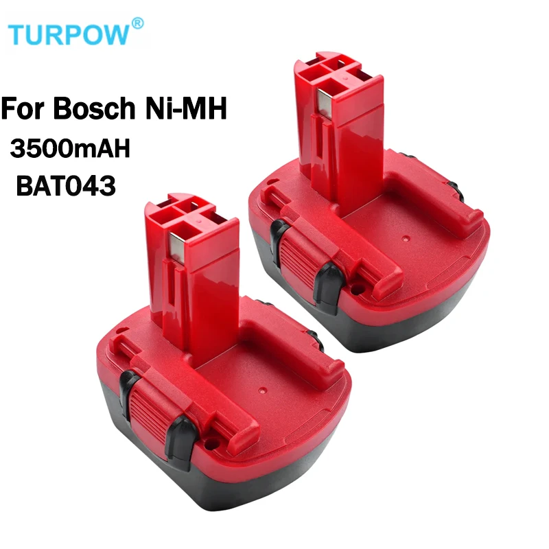 Аккумуляторная батарея для отвертки Bosch, 3500 мАч, 12 В, BAT043, BAT045, BAT046, 2607335273, 2607335274, PSR