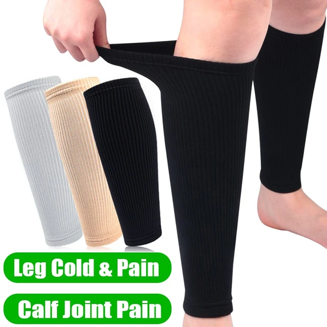 1 Pair Unisex Compression Calf Guards Leg Warmers for Men Comfy Compression  Socks Varicose Vein Treatment for Legs Pain Relief - AliExpress