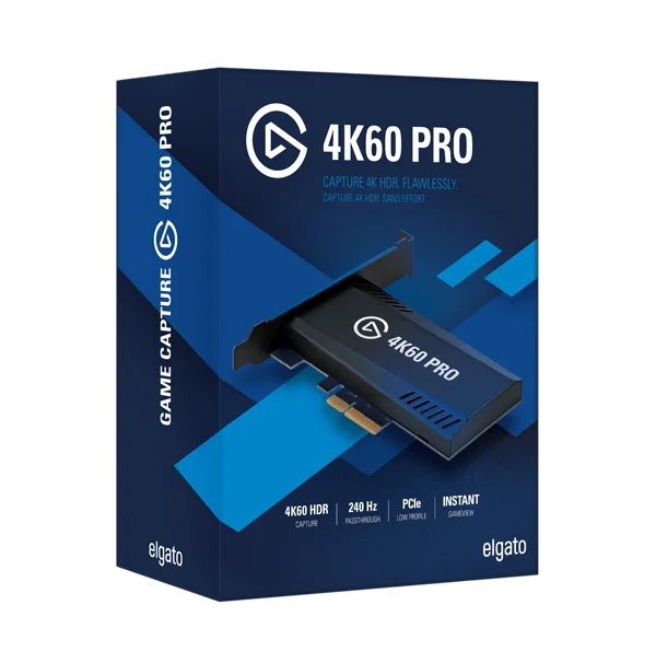 オリジナルのelgato 4k60 pro mk.2; 内部キャプチャカード、ストリーム