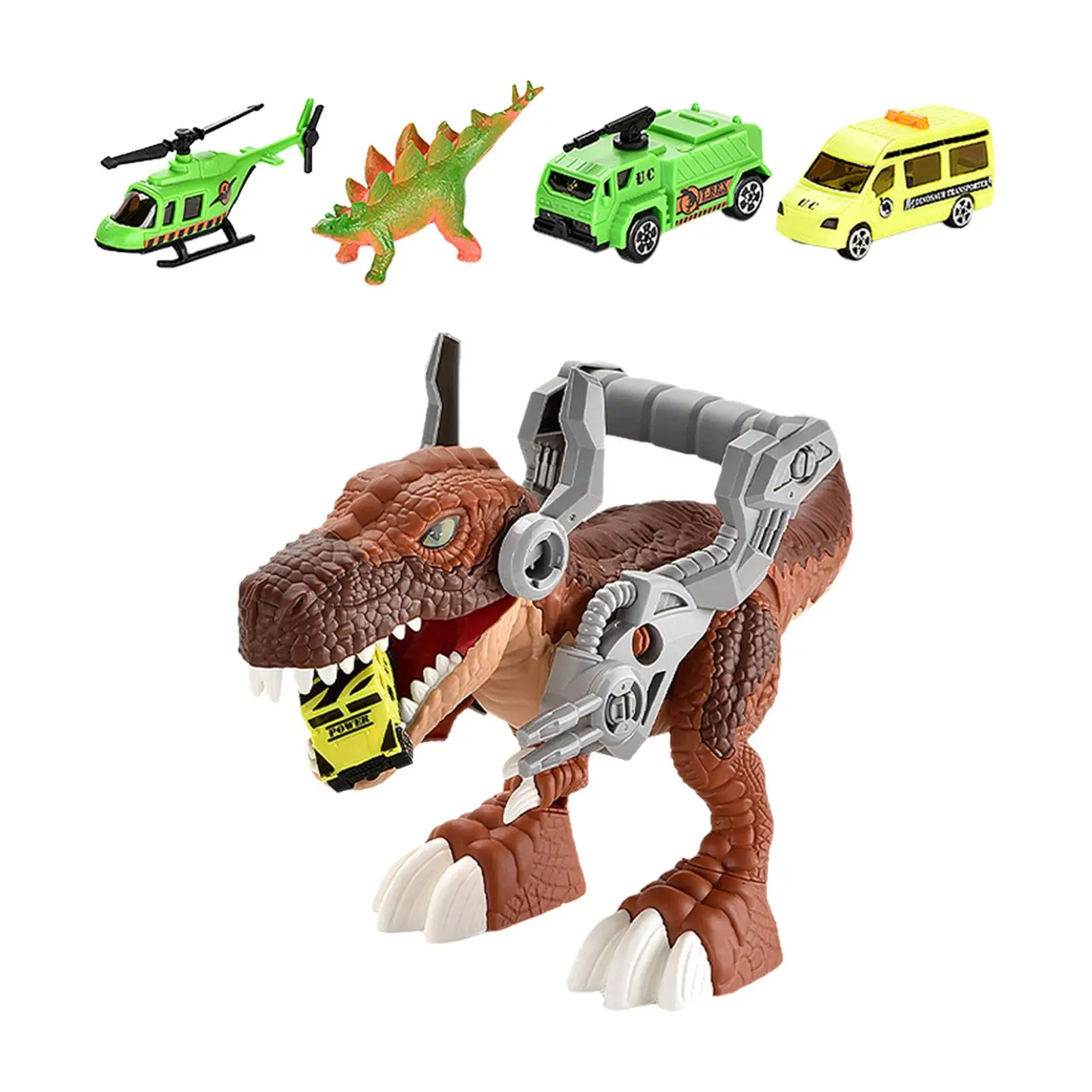 

Dinosaur Truck Car Toy Dinosaur Swallowing Vehicle Educational Dinosaur Swallow Transport Car Toy for Students Couples Female