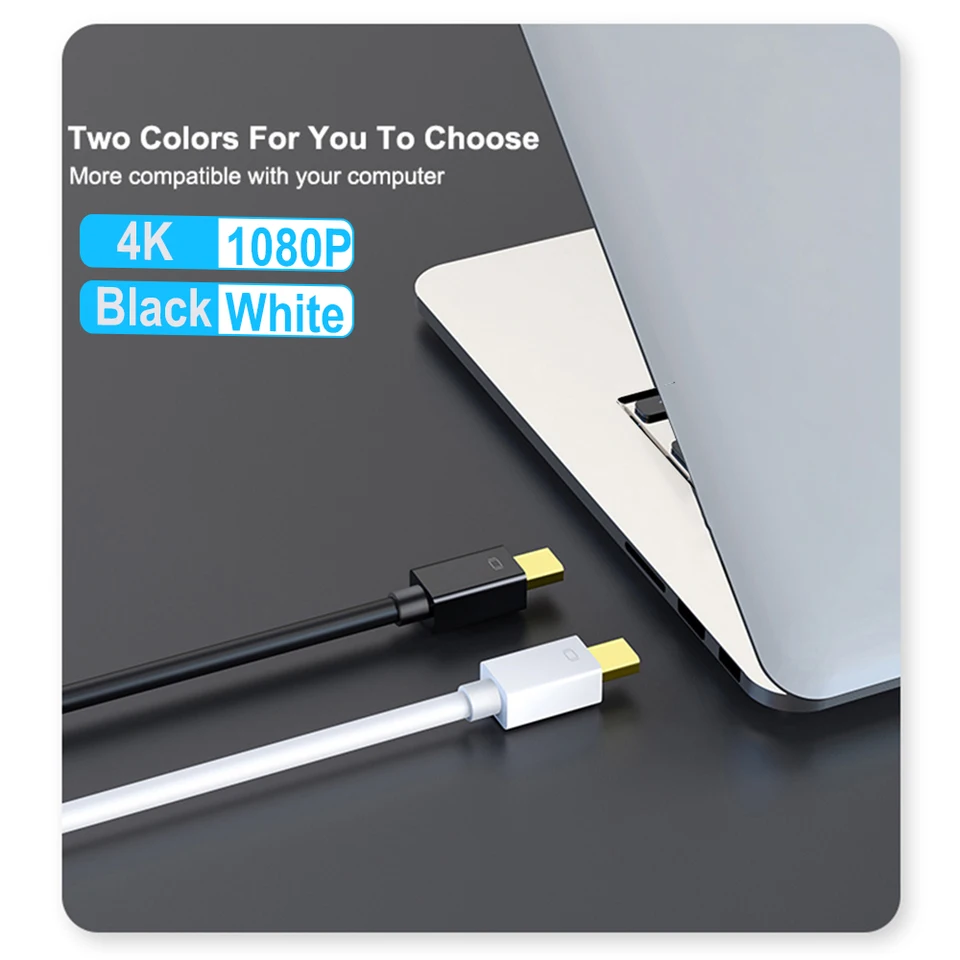 Elettroservice - Portico Di Caserta - Mini Display Port Dp A HDMI HD TV Cavo Connettore Adattatore Apple Macbook Pro - Foto 12