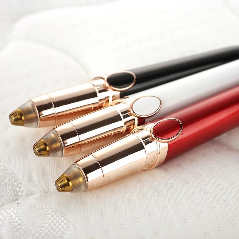 Electric Eyebrow Trimmer Lipstick Shaver Battery Version