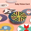 Montessori Baby Toys Black and White Flash Cards High Contrast Infant Visual Stimulation Color Cognitive Card Educational Toys 4