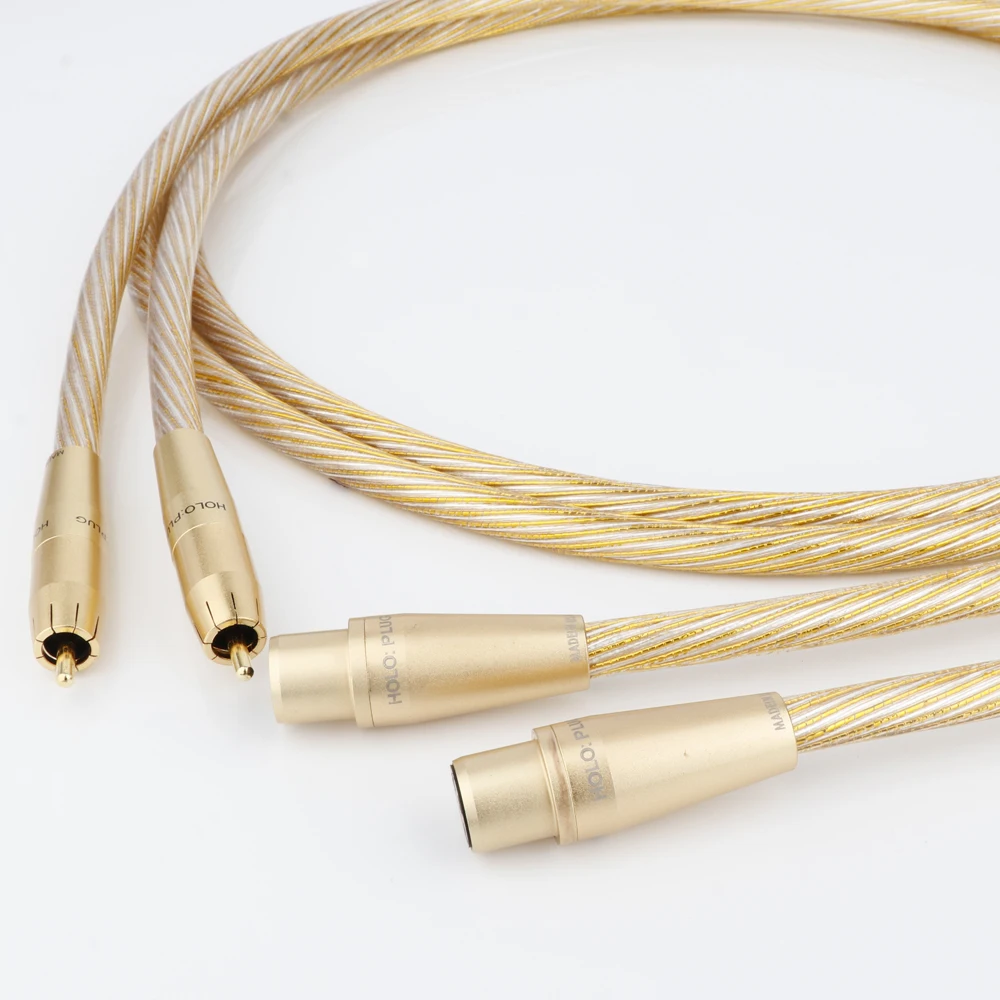 Nordost-cabo de Áudio Rca Banhado a Ouro Rca Xlr Plug para cd e Dvd Player Odn2 Ofc Super Referência Odin 8n - Image 5