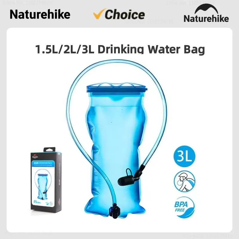 

Naturehike Бег на открытом воздухе 1,5 л/2 л/3 л сумка для питьевой воды Восхождение бег спортивный мешок воды Кемпинг походы воды мочевой пузырь PE+VA