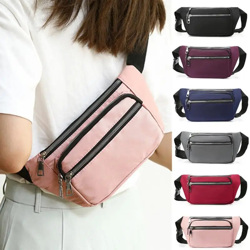 Oxford Cloth Waist Bag Chest Bag for Women