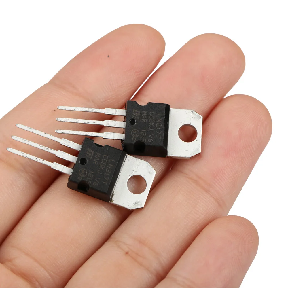 10개 LM317T LM317 1.2V  37V 1.5A 가변 전압 조정기 IC