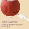 Cat Interactive Ball Toy Automatic Rolling Ball Faux Tail Rechargeable Pet Electric Toy Dog Cat Training Imitate Mouse Plush 6