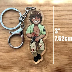 Strade Unique Design Keychain - Stylish and Durable Accessory, Perfect for Everyday Use and Gifting (WHITE)