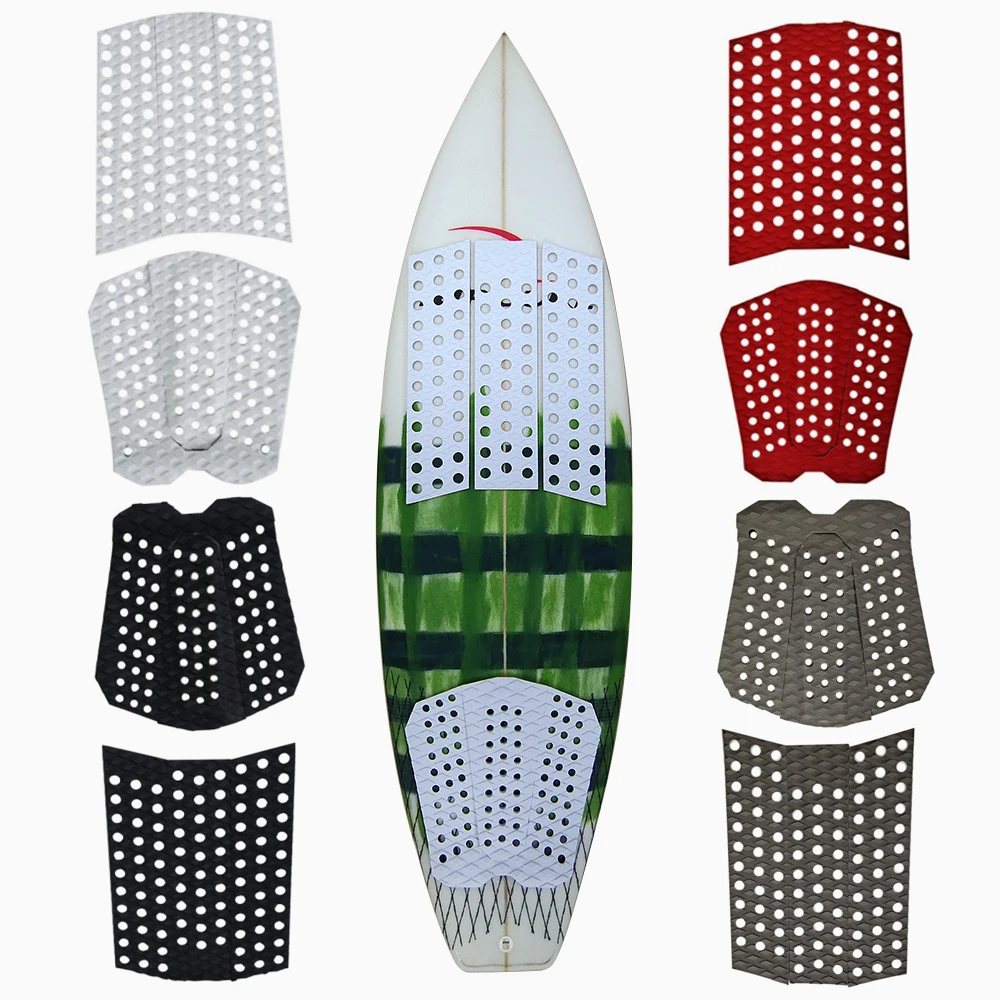 EVA Surfboard Pads Set Tail Pads/Front Pads For Surfing Anti-slip Surf Deck Pads Grip Surfboard Traction Pad pranchas de presale