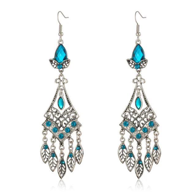 JWICOS Aretes Largos Con Borla De Moda Para Mujeres Y Niñas