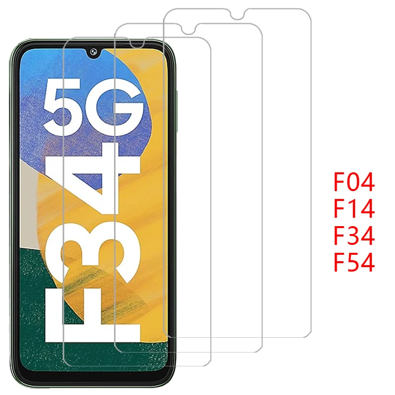 Custodia In Vetro Temperato Per Samsung Galaxy F04 F14 F34 F54 5G Cover On F 04 14 34 54 04F 14F 34F 54F Coque Bag 360 Galax Galxy Glaxy