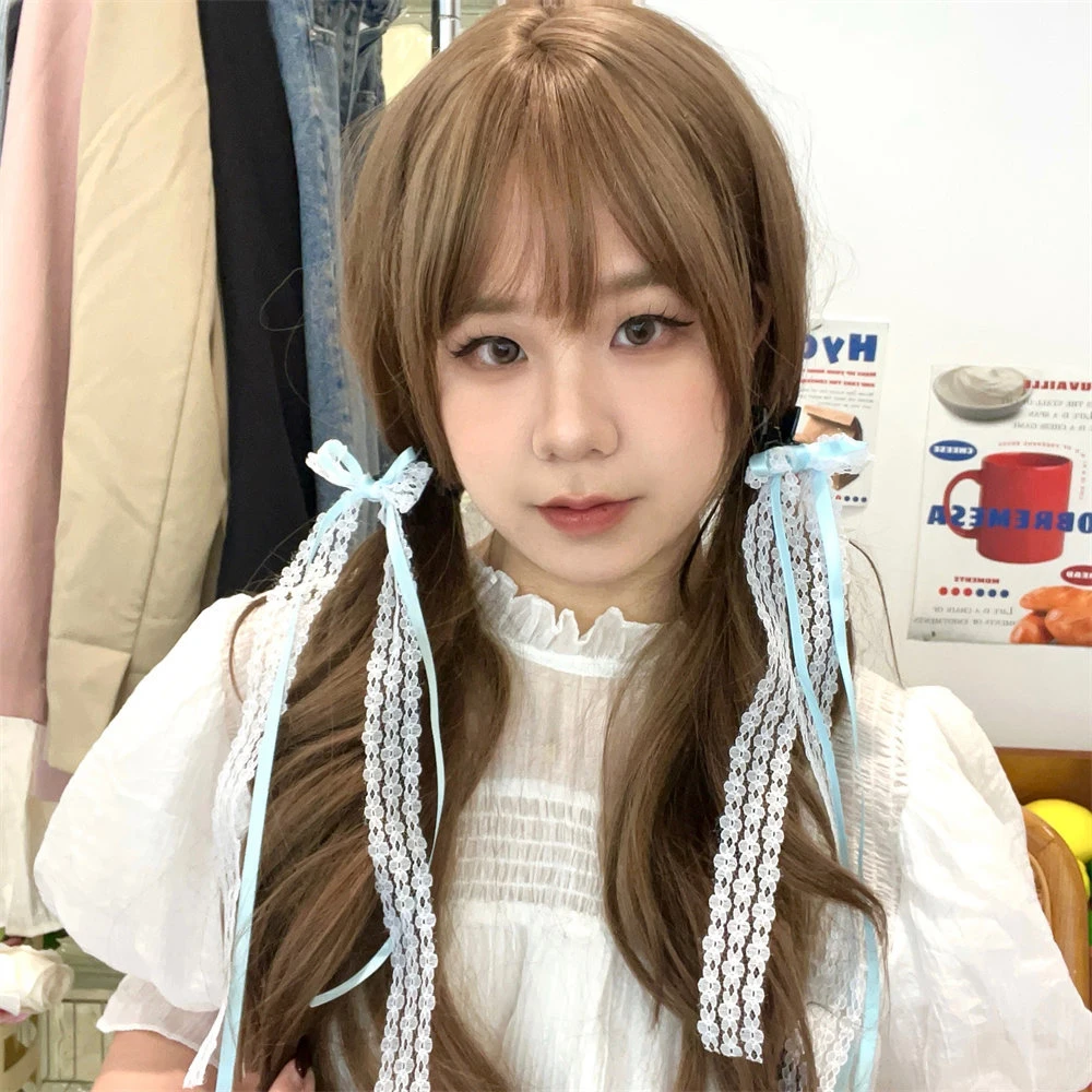 

1pair Bow Lace Hair Clip French Long Ribbon Hairpin Hair Accessories Lace Streamer Hairgrip Elegant Fashion Headwear 2 Layer