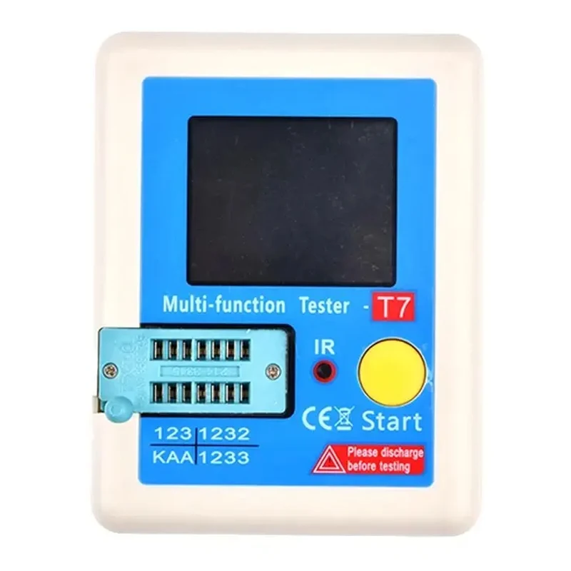 LCR-T7 Transistor Tester Multimeter TFT Display For Diode Triode MOS/PNP/NPN Capacitor Resistor Transistor