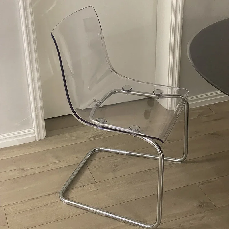 Ufficio Cucina Cesca Sedie Da Pranzo Nordic Moderno Acrilico Sedia Trasparente Ristorante Party Sillas Para Comedor Mobili Wk50Dc