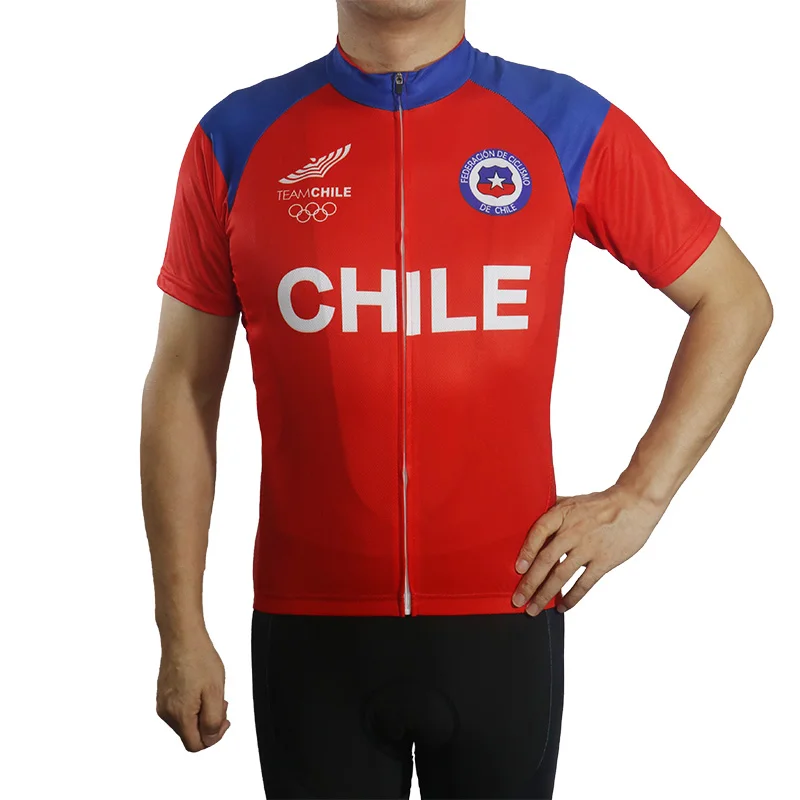 

Джерси Чили, велосипедная рубашка, красный свитер, одежда для велокоманды, одежда для мотокросса, горнолыжного спорта, для внедорожников, Mx, для горных велосипедов, дышащая мужская спортивная одежда