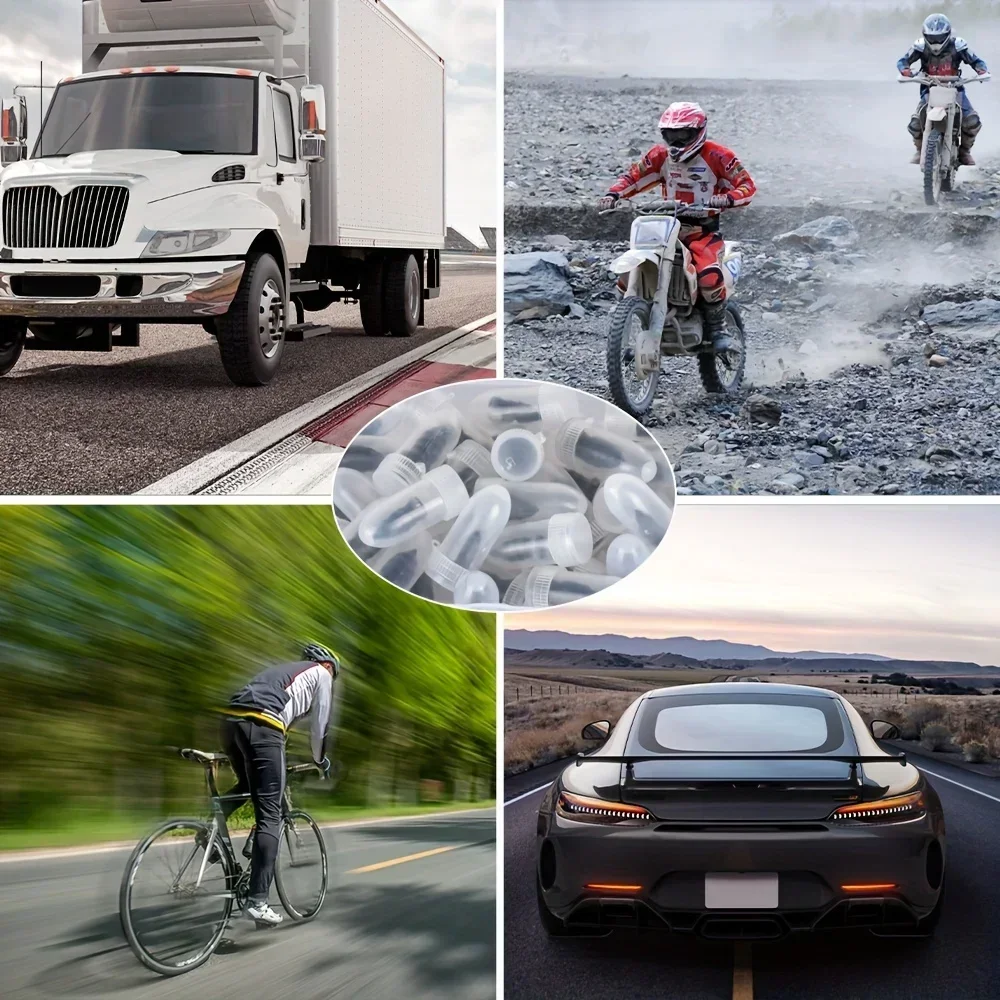 10/20/30Pcs Car Motorcycle Vacuum Tyre Repair Nails Truck Scooter Bike Tire Puncture Repair Tools Rubber Metal Nails Accessories