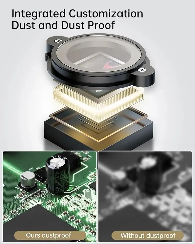 휴대용 디지털 현미경 1600X 배율 USB 현미경 카메라 IOS 안드로이드에 대한 8led 동전 돋보기와 성인 어린이