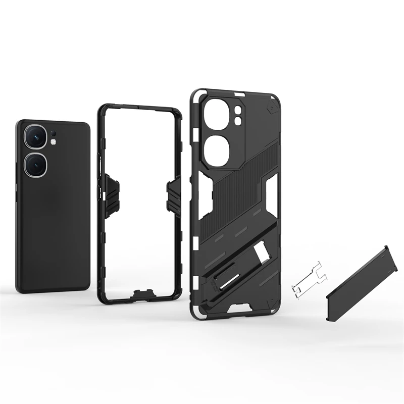 Phone Holder Case For Vivo iQOO Neo 9S Pro Plus Case Armor Cover