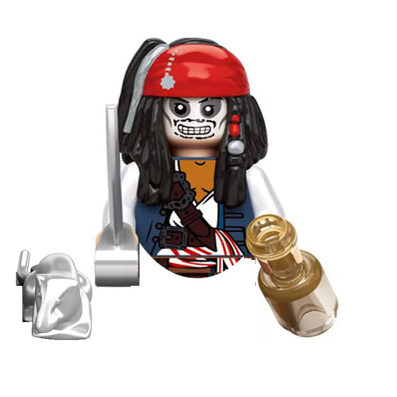 Pirate Shark Animal Blocks - Creative Building Toy Set