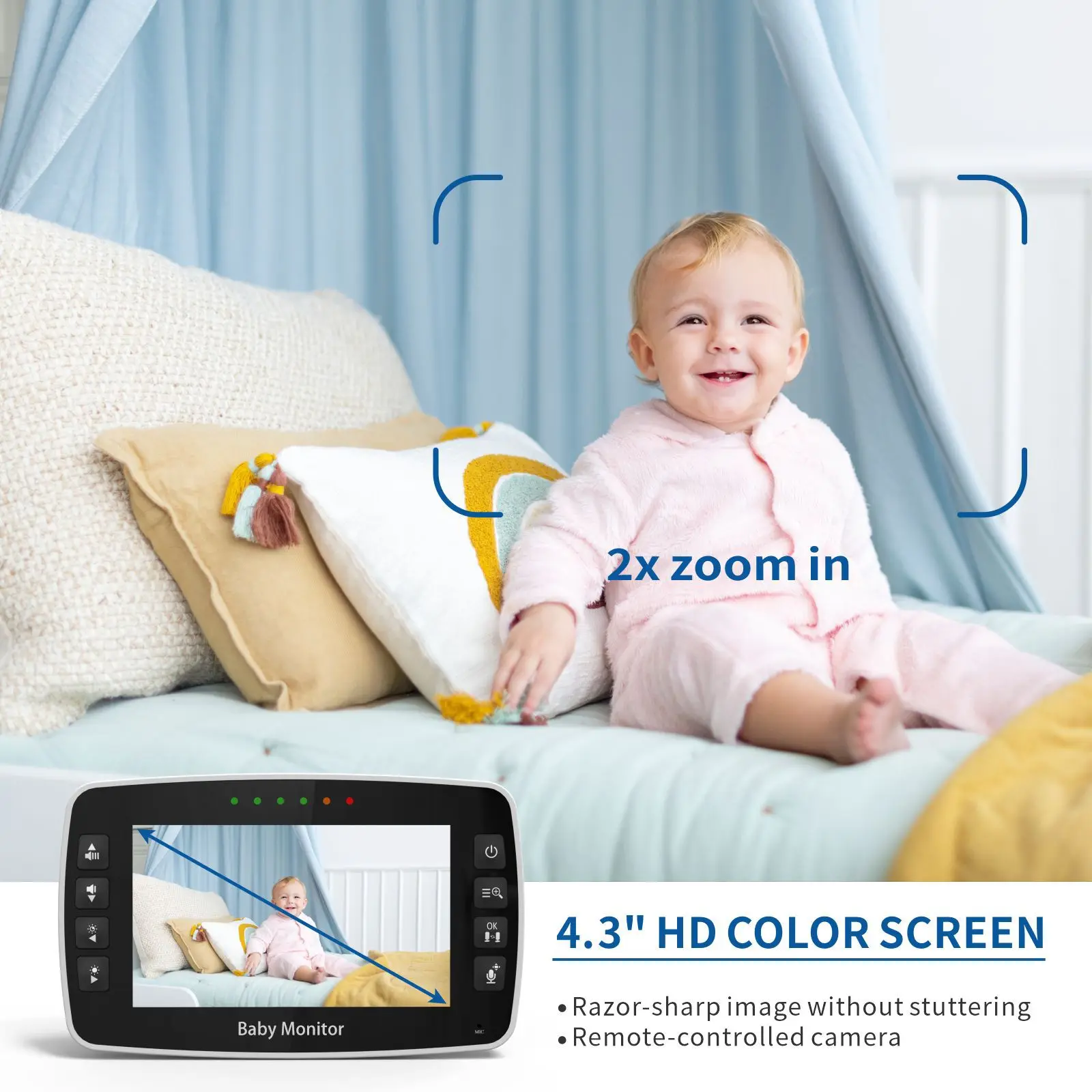 Wireless Video Baby Monitor 6