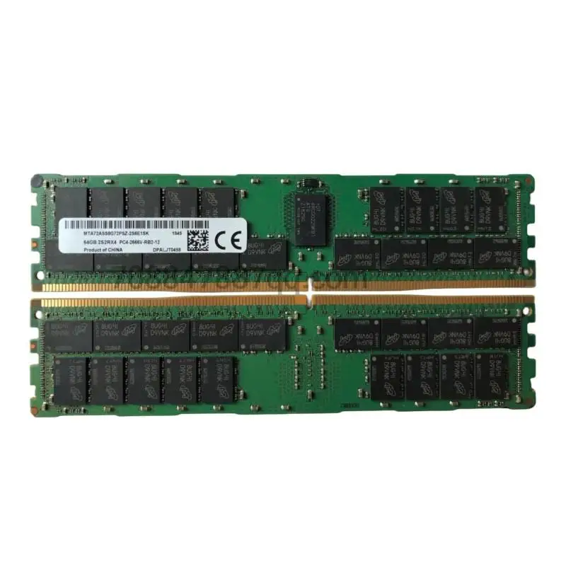 Оригинальный 100% Аутентичный DDR4 64G 2S2RX4 PC4-2666V ECC REG RDIMM