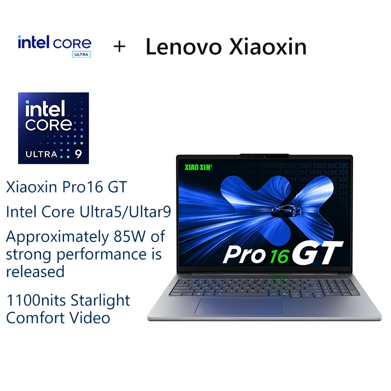 [hot sale]Lenovo Xiaoxin pro16 GT AI 2025 laptop U5 225H/U9 285H 32G+1TB SSD 16'' 2.8K 120Hz 2