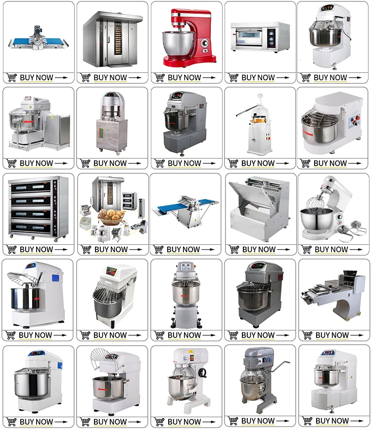 Haushold Bread Making Machine Tabletop Dough Kneading Machine 7l Bread Spiral Mi