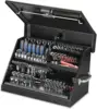 22.5-Inch Portable TRIANGLE Toolbox – Heavy-Duty Steel Construction – Metric and SAE Storage Chest 4