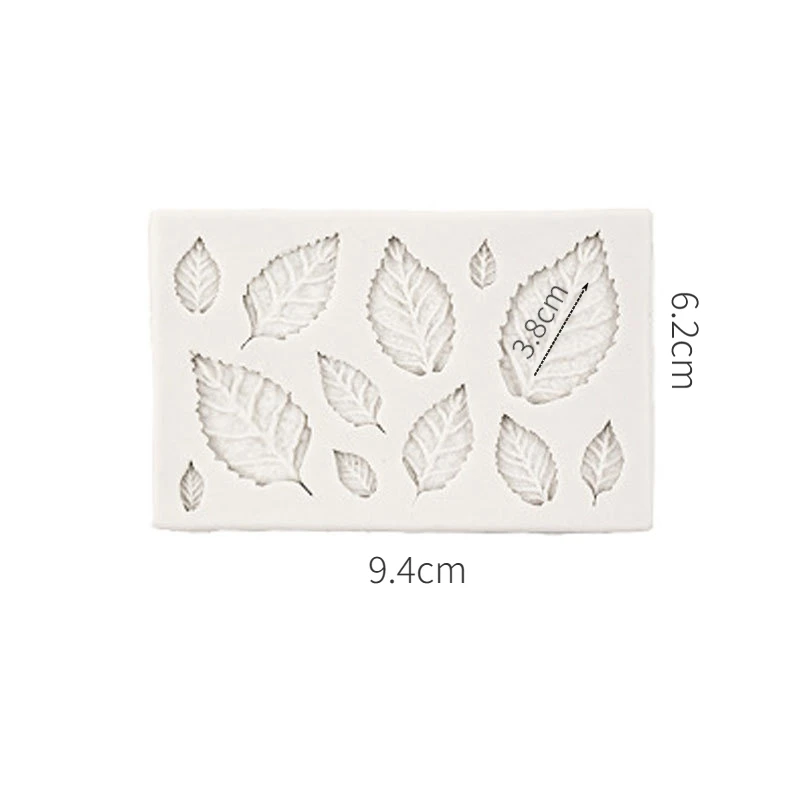 3D sugarcraft resin clay homemade bakeware silicone mold maple leaf cake decorating tools chocolate baking mould silicone mold cake decorating tools